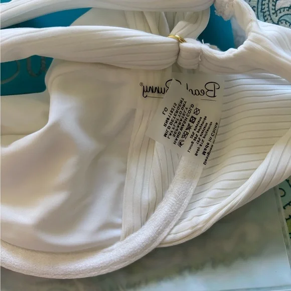 NWT Beach Bunny Karter Ribbed Bralette Bikini Top - Picture 7 of 8